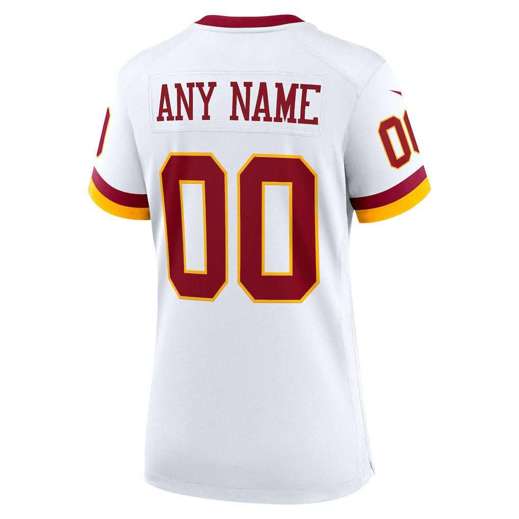 Washington Commanders Women's Super Bowl Era Custom Game Jersey White
