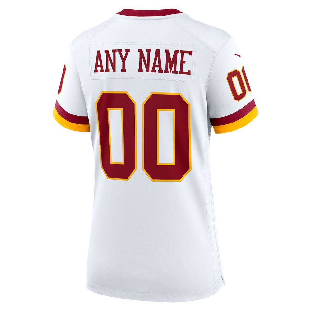 Washington Commanders Women's Super Bowl Era Custom Game Jersey White