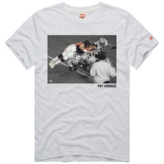 John Elway Denver Broncos Homage Unisex Pay Homage Tri-Blend T-Shirt Ash