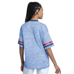 Texas Rangers G-III 4Her by Carl Banks Women's Off-Season Oversized Top - Royal Tops