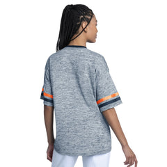 Detroit Tigers G-III 4Her by Carl Banks Women's Off-Season Oversized Top - Navy Tops
