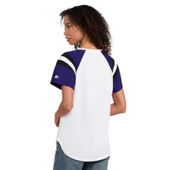 Colorado Rockies Starter Women's Game On Notch Neck T-Shirt - White T-shirts