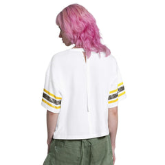 San Diego Padres Starter Women's Cropped Hurry Up Offense T-Shirt - White T-shirts