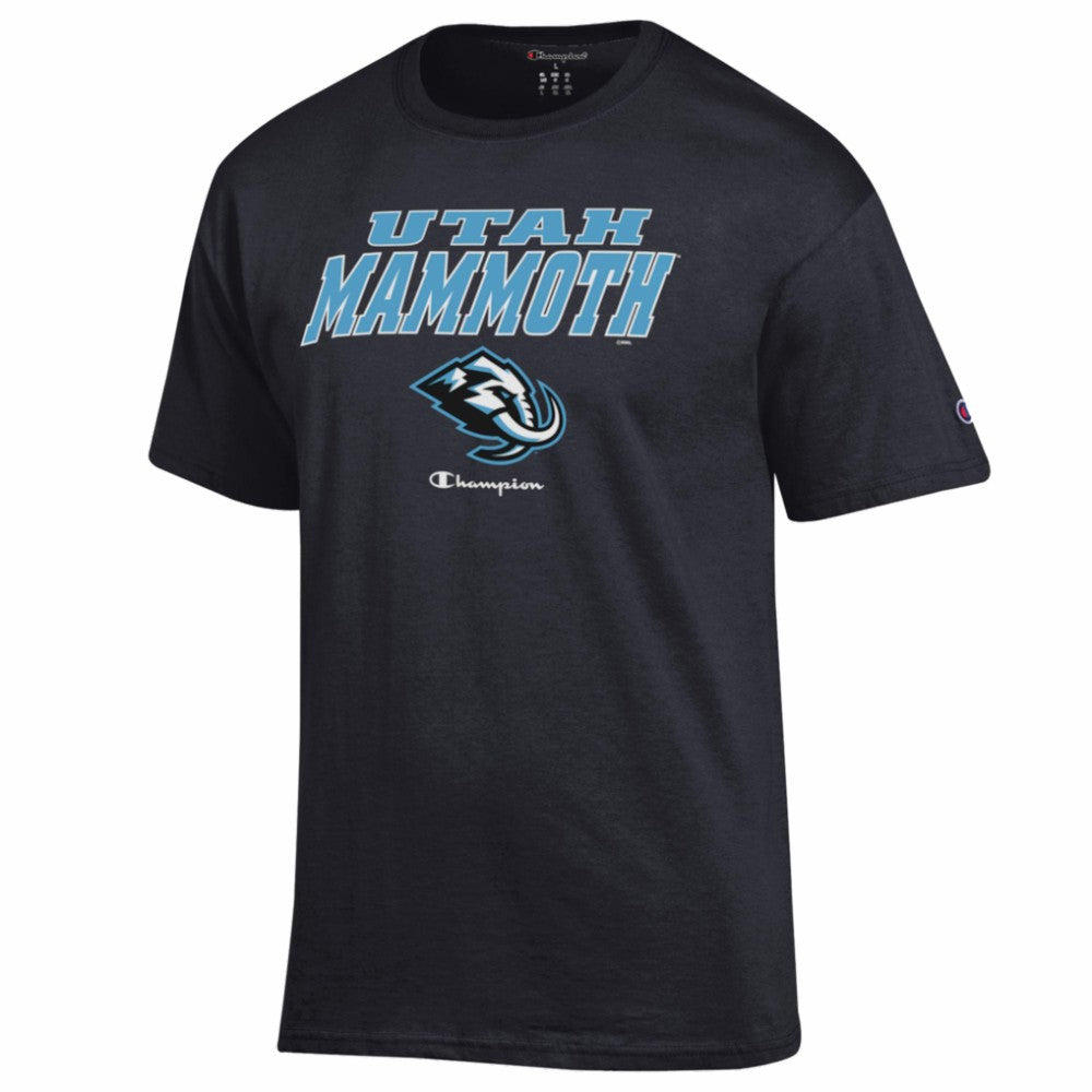 NHL Utah Mammoth Champion Jersey T-Shirt - Black