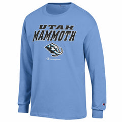 NHL Utah Mammoth Champion Jersey Long Sleeve T-Shirt - Blue