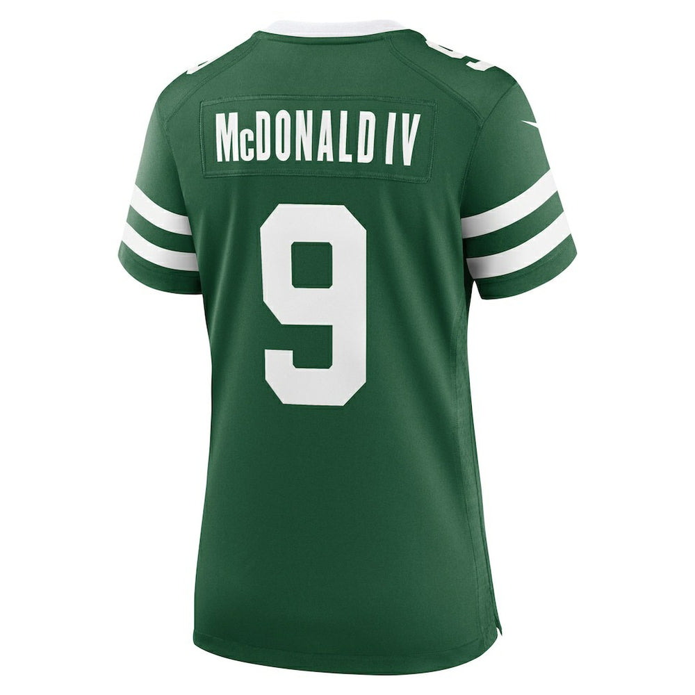 Will McDonald IV New York Jets Women's Team Game Jersey Legacy Green