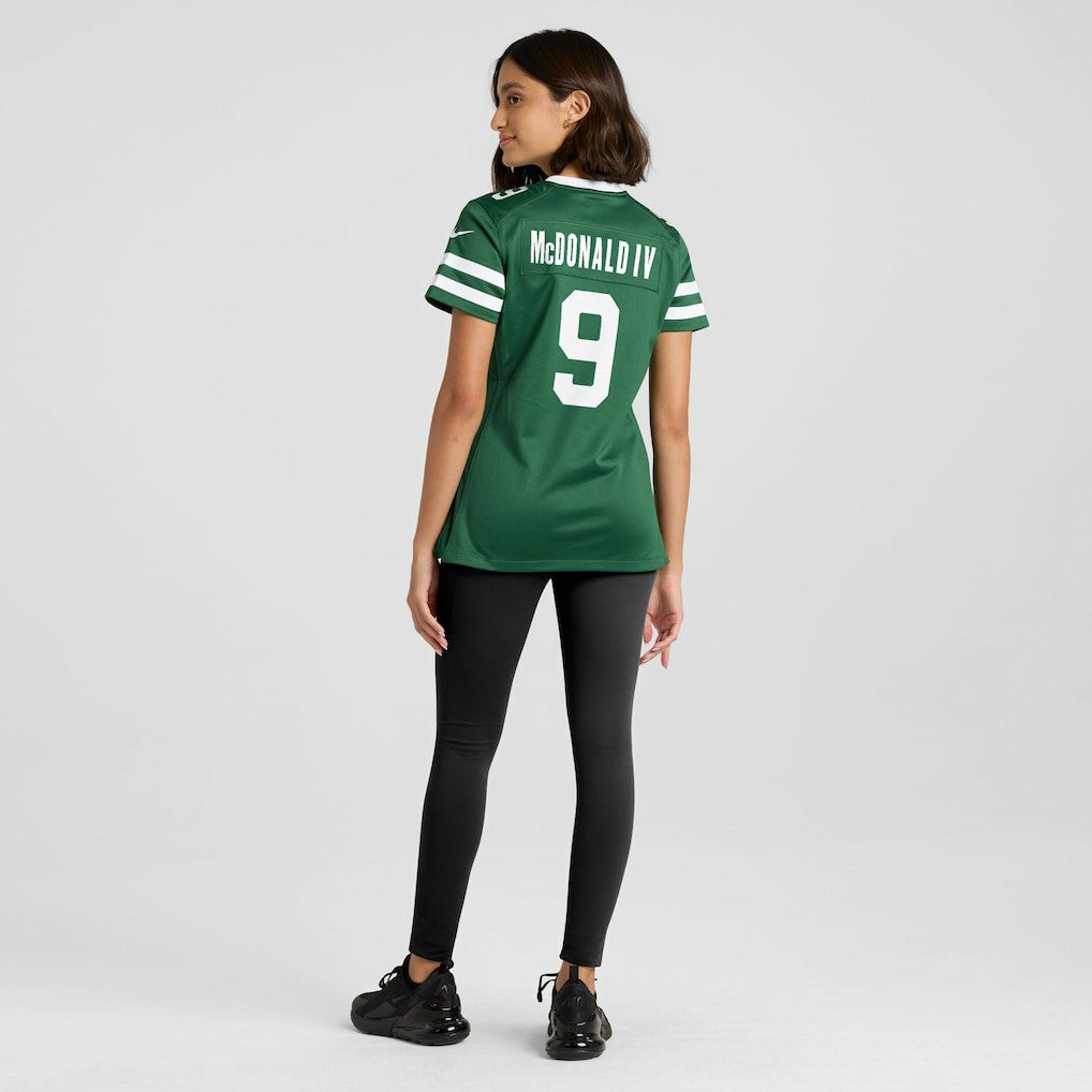 Will McDonald IV New York Jets Women's Team Game Jersey Legacy Green