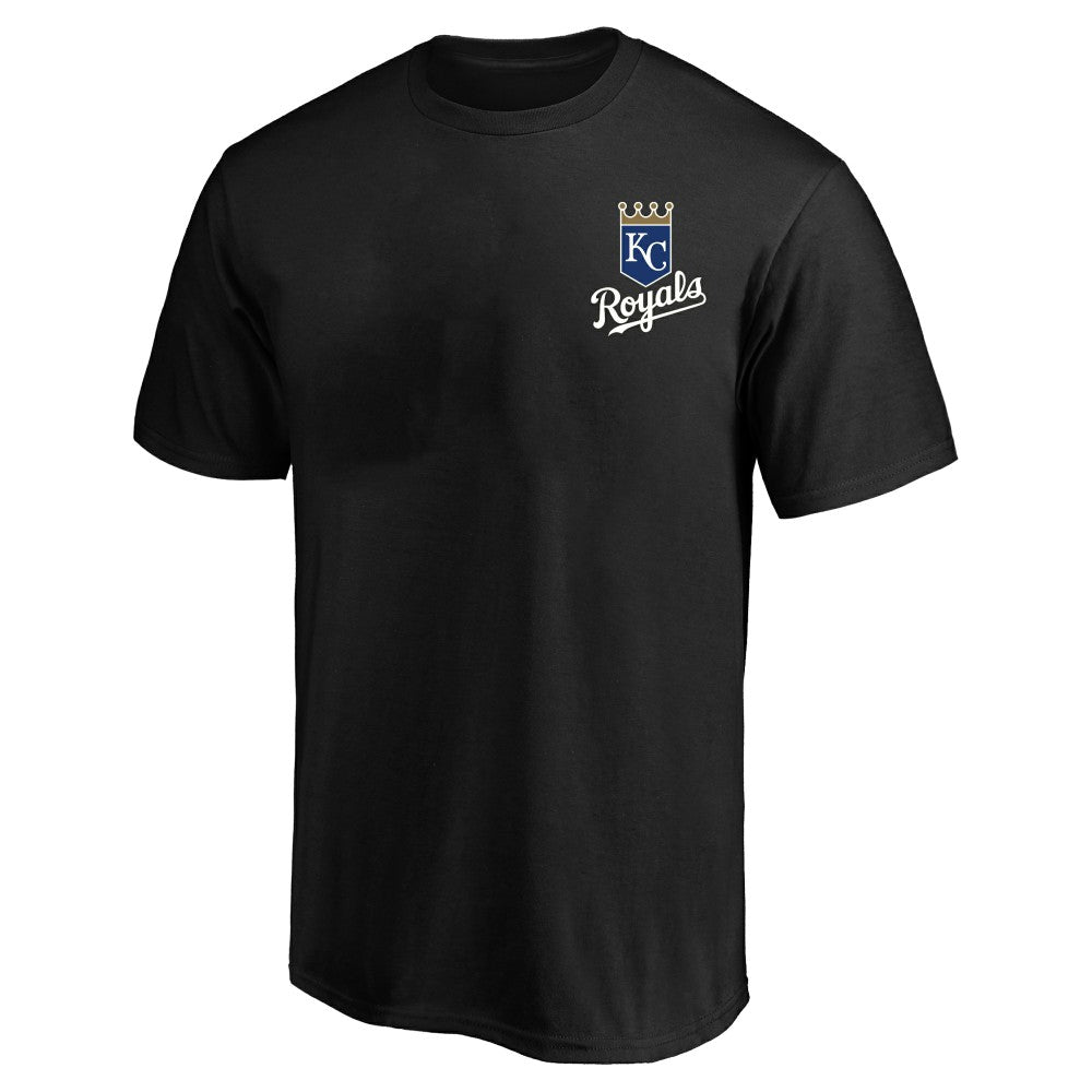 Kansas City Royals Profile Big & Tall Two-Sided Graphic T-Shirt - Black T-shirts
