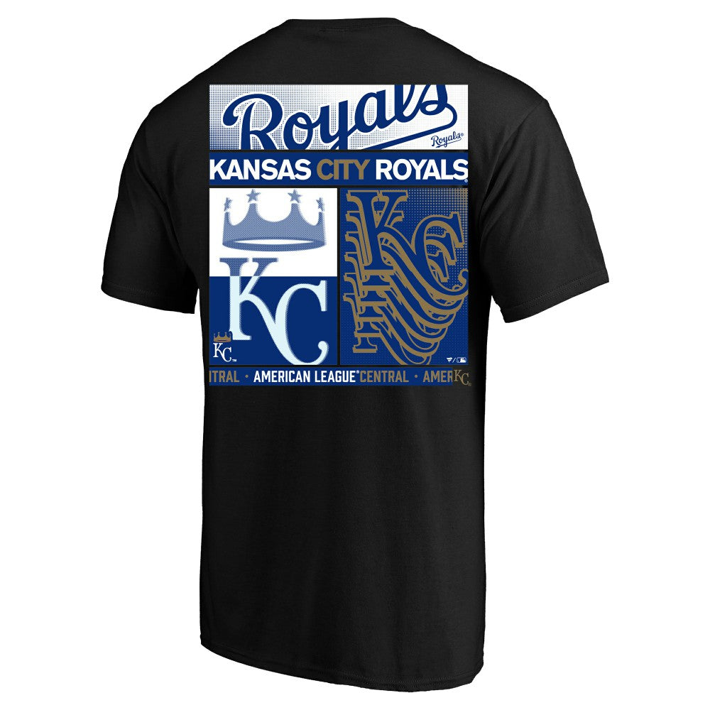 Kansas City Royals Profile Big & Tall Two-Sided Graphic T-Shirt - Black T-shirts