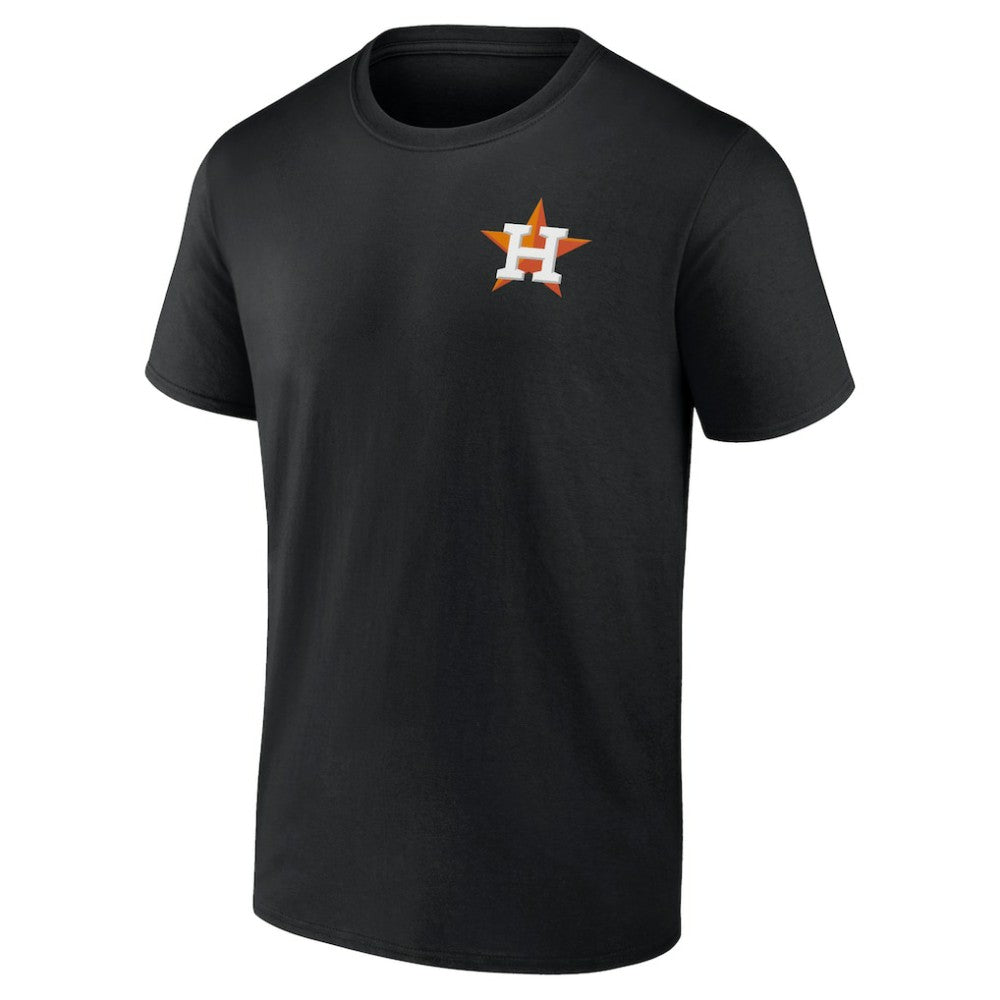Houston Astros Profile Big & Tall Two-Sided Graphic T-Shirt - Black T-shirts