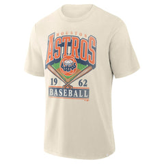 Houston Astros Profile Big & Tall Screen Print T-Shirt - Cream T-shirts