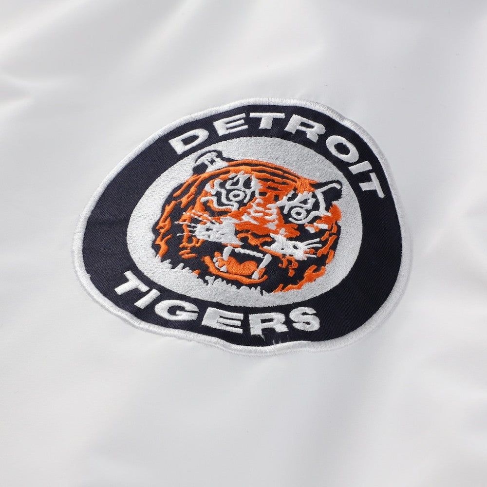 Detroit Tigers Mitchell & Ness Big & Tall Full-Snap Hooded Jacket - White Jackets