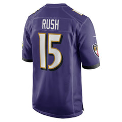 Cooper Rush Baltimore Ravens Team Game Jersey Purple