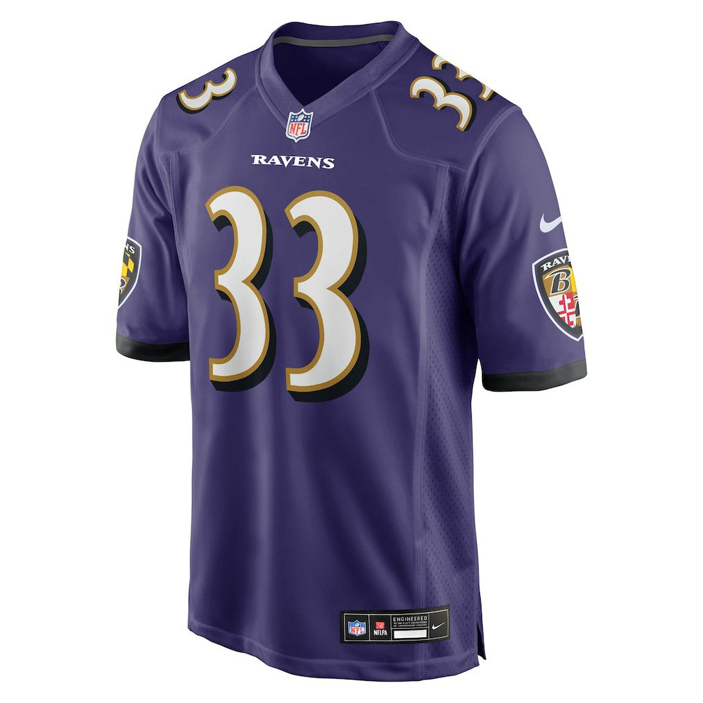 Tyler Loop Baltimore Ravens Team Game Jersey Purple