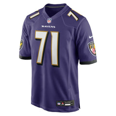 Carson Vinson Baltimore Ravens Team Game Jersey Purple