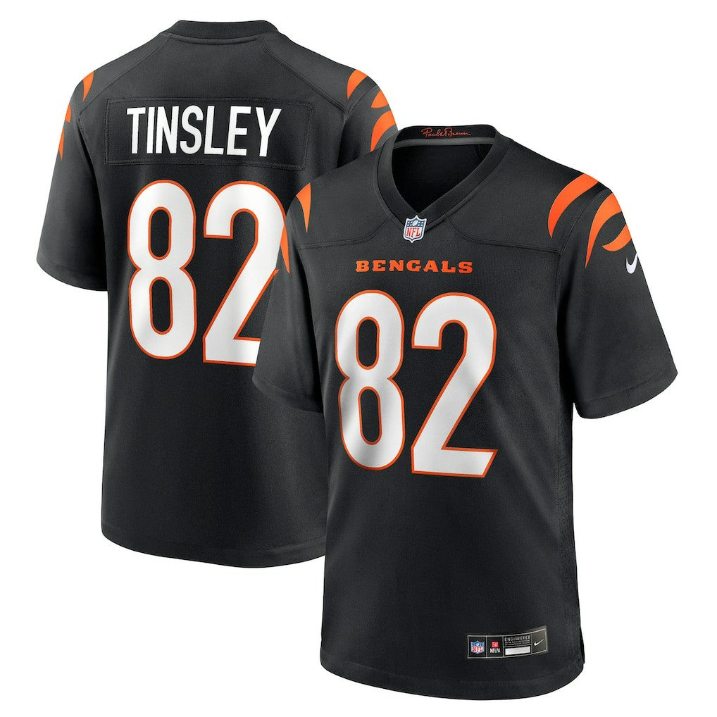 Mitchell Tinsley Cincinnati Bengals Team Game Jersey Black