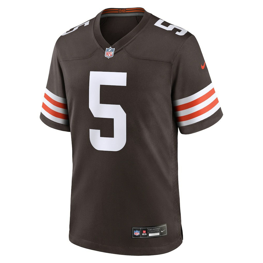 Rayshawn Jenkins Cleveland Browns Team Game Jersey Brown