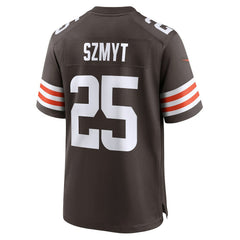 Andre Szmyt Cleveland Browns Team Game Jersey Brown