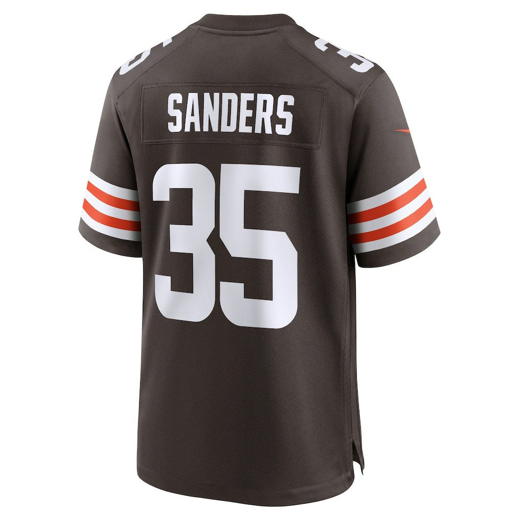 Raheim Sanders Cleveland Browns Team Game Jersey Brown