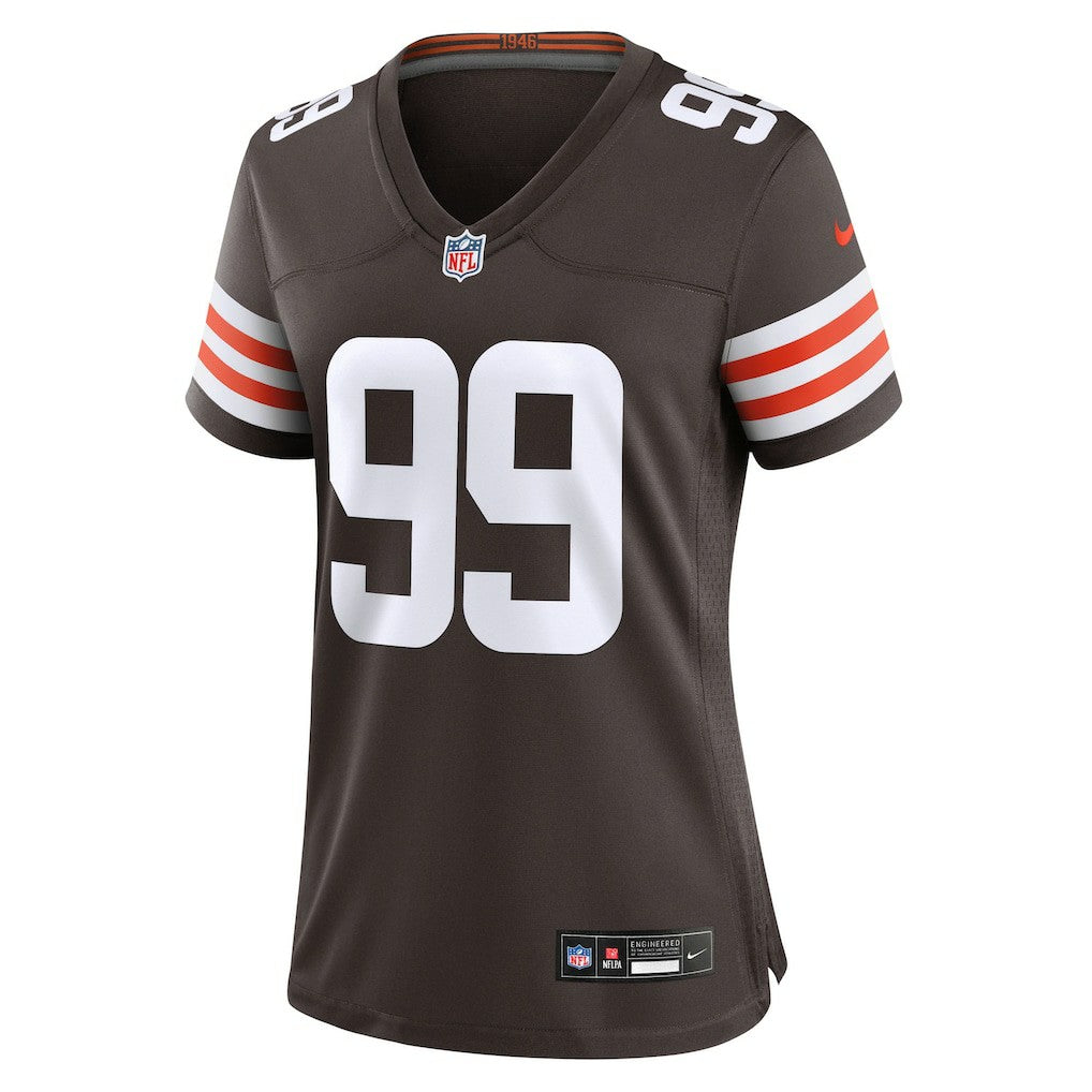 Cameron Thomas Cleveland Browns Women's Team Game Jersey Brown