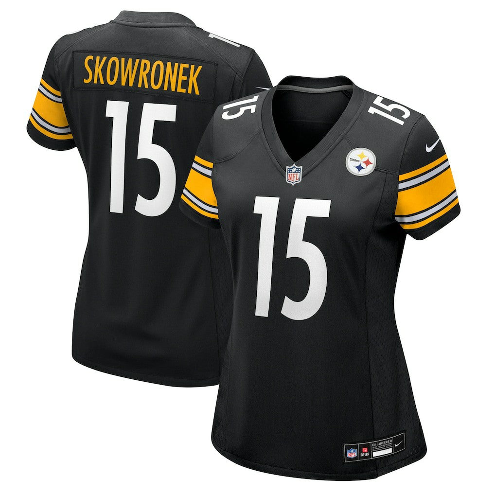 Ben Skowronek Pittsburgh Steelers Women's Team Game Jersey Black