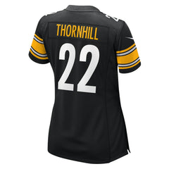 Juan Thornhill Pittsburgh Steelers Women's Team Game Jersey Black