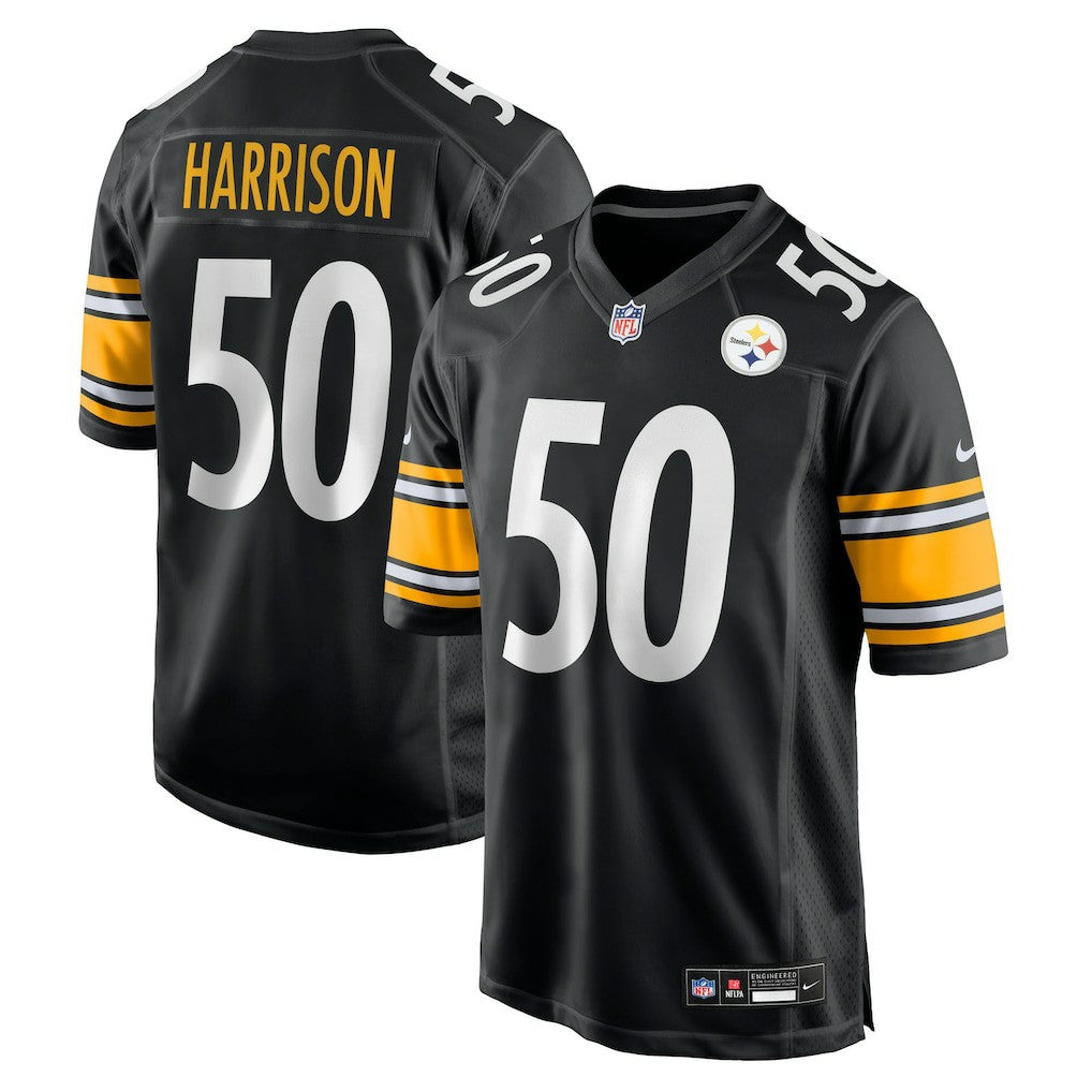 Malik Harrison Pittsburgh Steelers Team Game Jersey Black