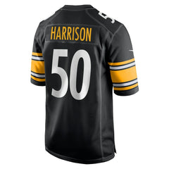 Malik Harrison Pittsburgh Steelers Team Game Jersey Black