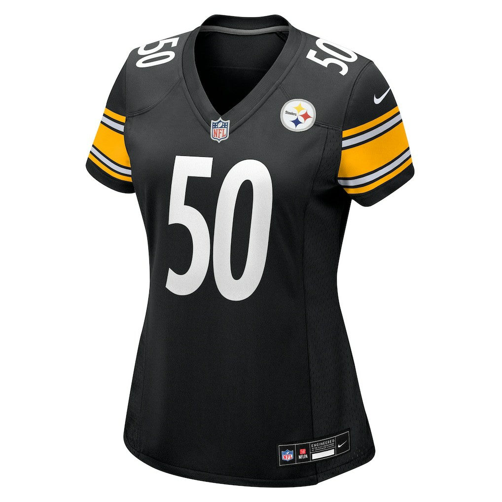 Malik Harrison Pittsburgh Steelers Women's Team Game Jersey Black