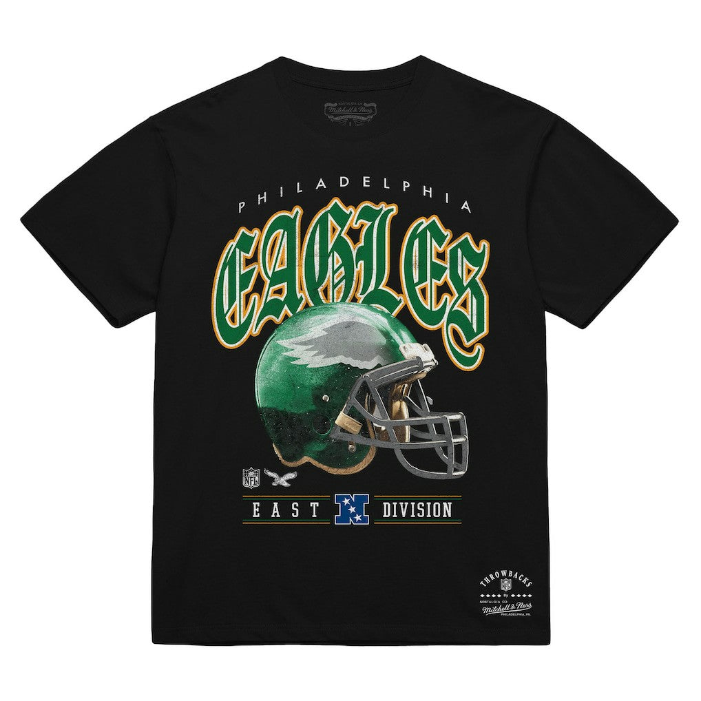 Philadelphia Eagles Unisex Classic Helmet T-Shirt Black