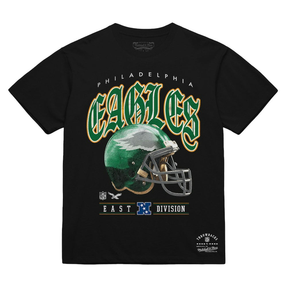 Philadelphia Eagles Unisex Classic Helmet T-Shirt Black