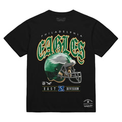 Philadelphia Eagles Unisex Classic Helmet T-Shirt Black
