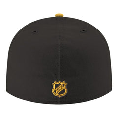NHL Pittsburgh Penguins New Era Core Logo Two-Tone 59FIFTY Fitted Hat - Black