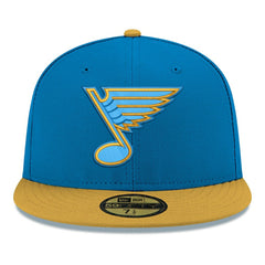 NHL St. Louis Blues New Era Core Logo Two-Tone 59FIFTY Fitted Hat - Blue