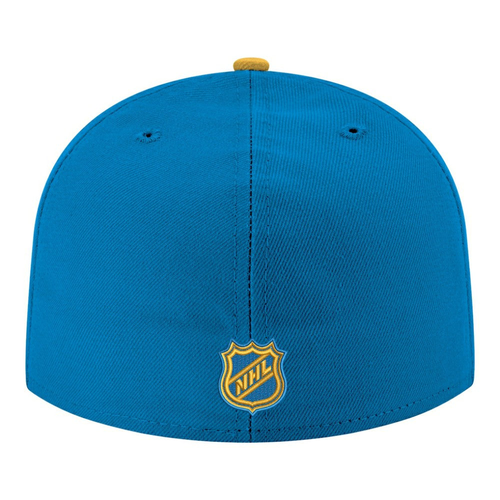 NHL St. Louis Blues New Era Core Logo Two-Tone 59FIFTY Fitted Hat - Blue