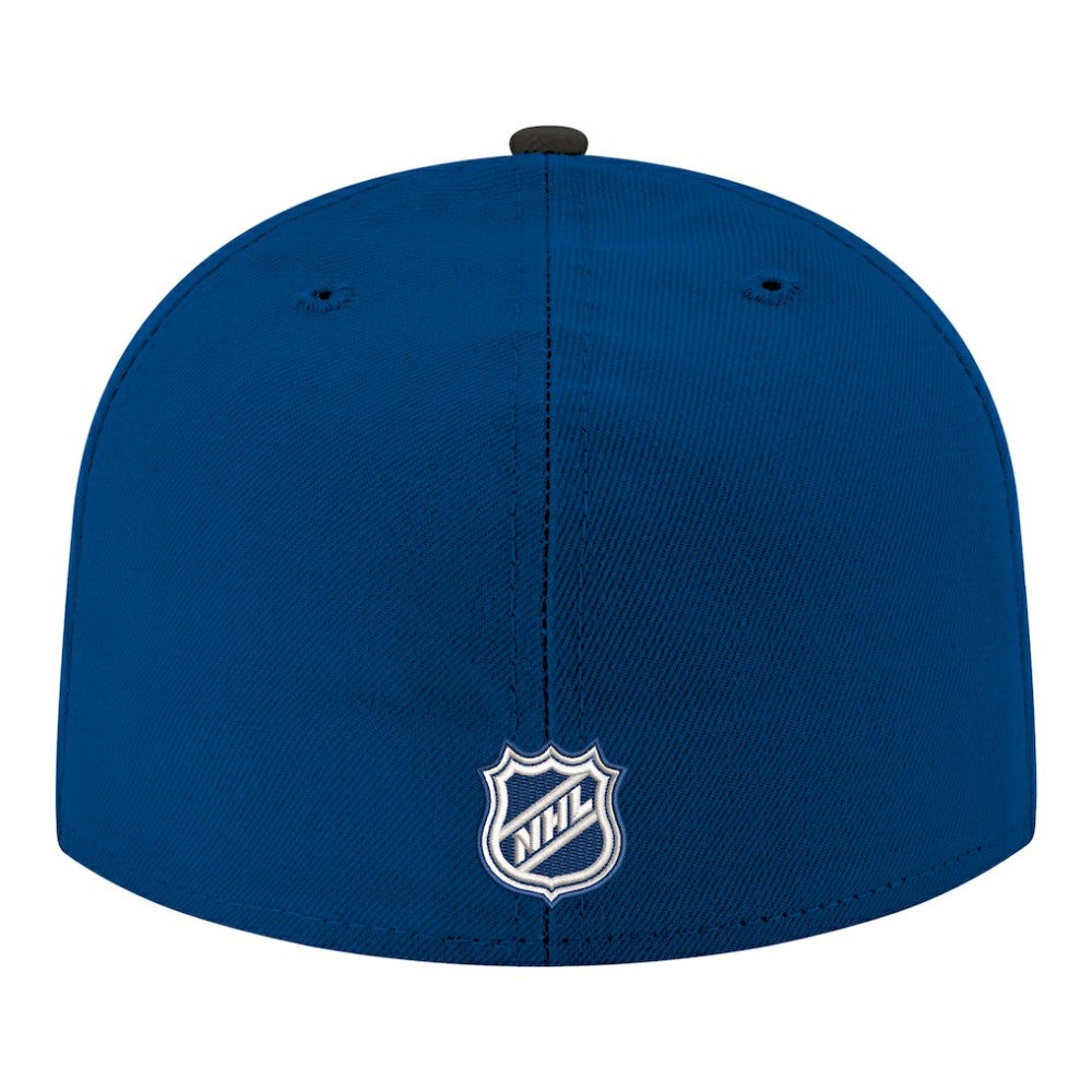 NHL Tampa Bay Lightning New Era Core Logo Two-Tone 59FIFTY Fitted Hat - Blue