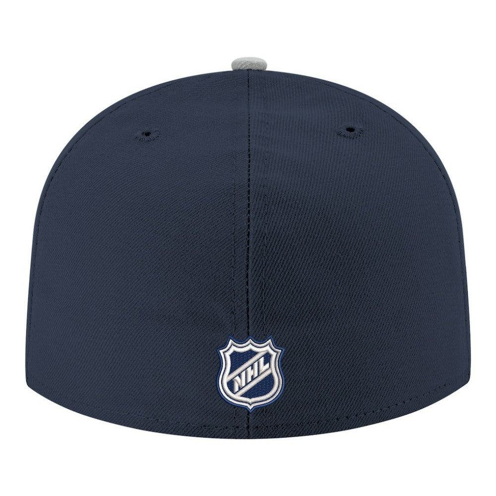 NHL Toronto Maple Leafs New Era Core Logo Two-Tone 59FIFTY Fitted Hat - Navy