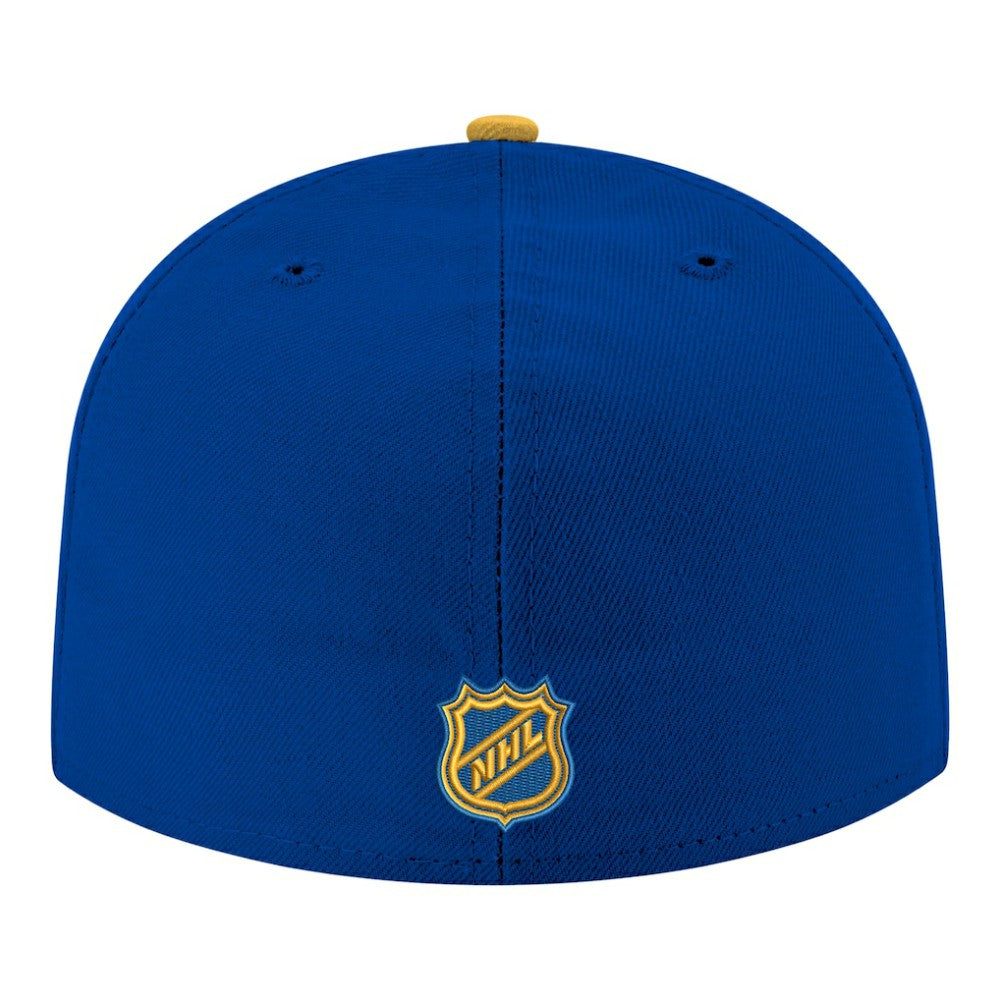 NHL Buffalo Sabres New Era Core Logo Two-Tone 59FIFTY Fitted Hat - Royal