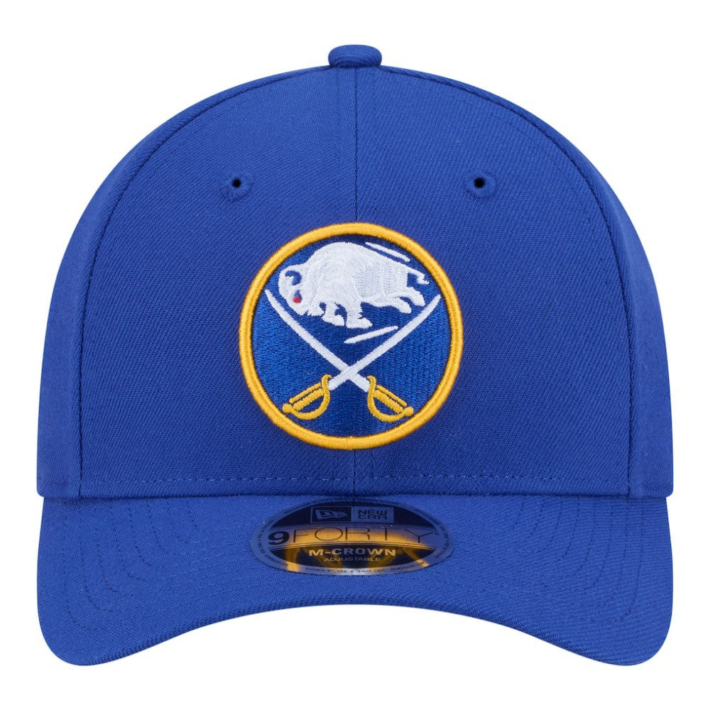 NHL Buffalo Sabres New Era 9FORTY M-Crown Adjustable Hat - Royal