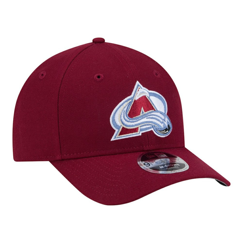 NHL Colorado Avalanche New Era 9FORTY M-Crown Adjustable Hat - Burgundy