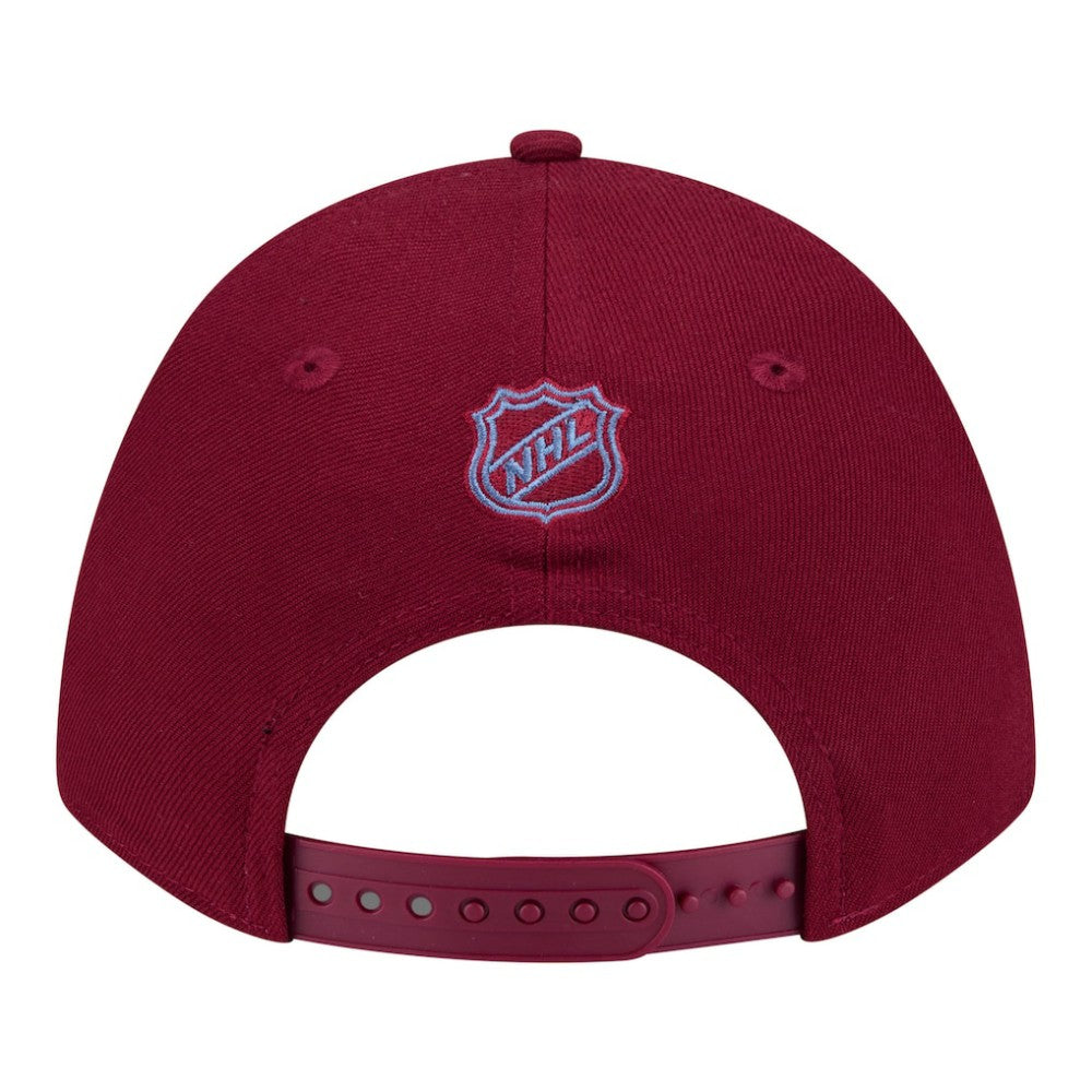 NHL Colorado Avalanche New Era 9FORTY M-Crown Adjustable Hat - Burgundy