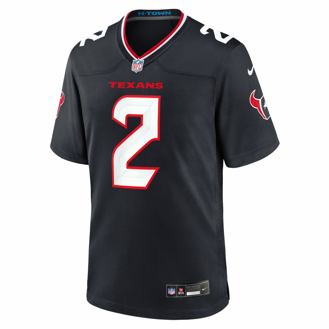 Calen Bullock Houston Texans Team Game Jersey Navy