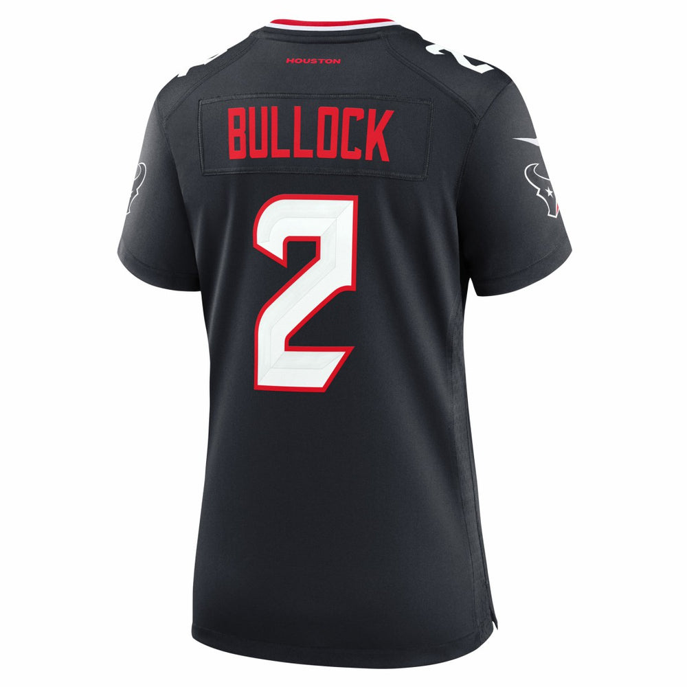 Calen Bullock Houston Texans Women's Team Game Jersey Navy