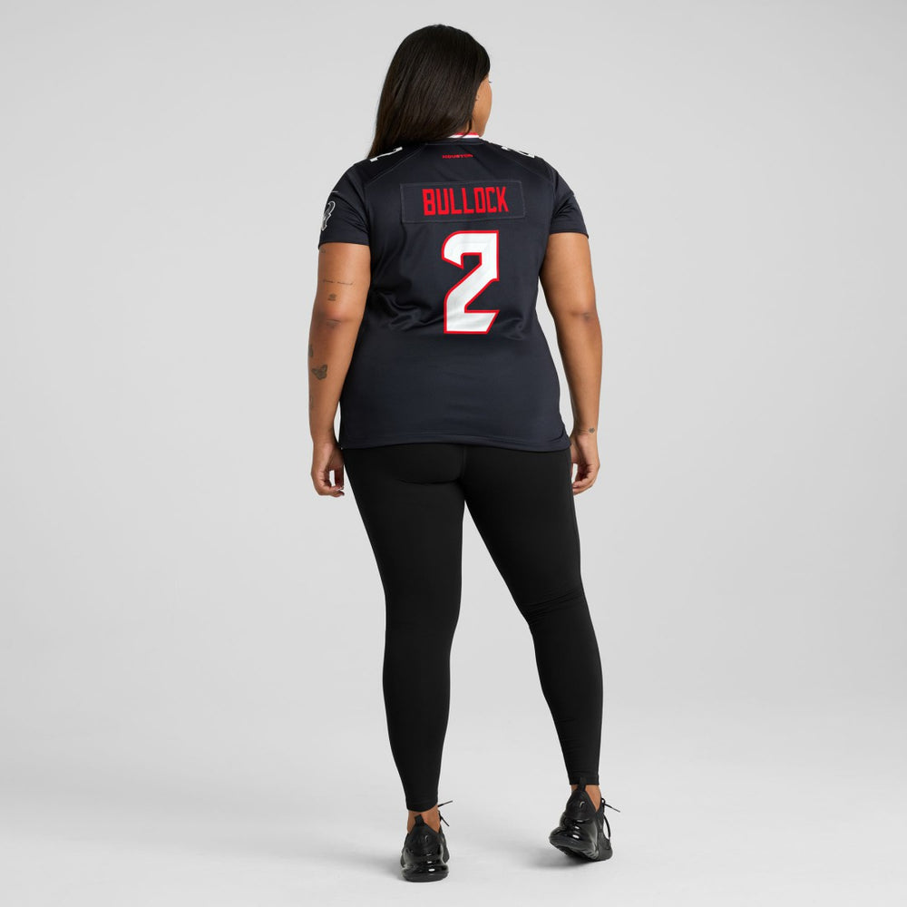 Calen Bullock Houston Texans Women's Team Game Jersey Navy