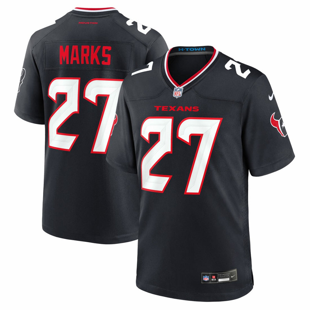 Woody Marks Houston Texans Team Game Jersey Navy
