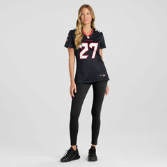 Woody Marks Houston Texans Women's Team Game Jersey Navy
