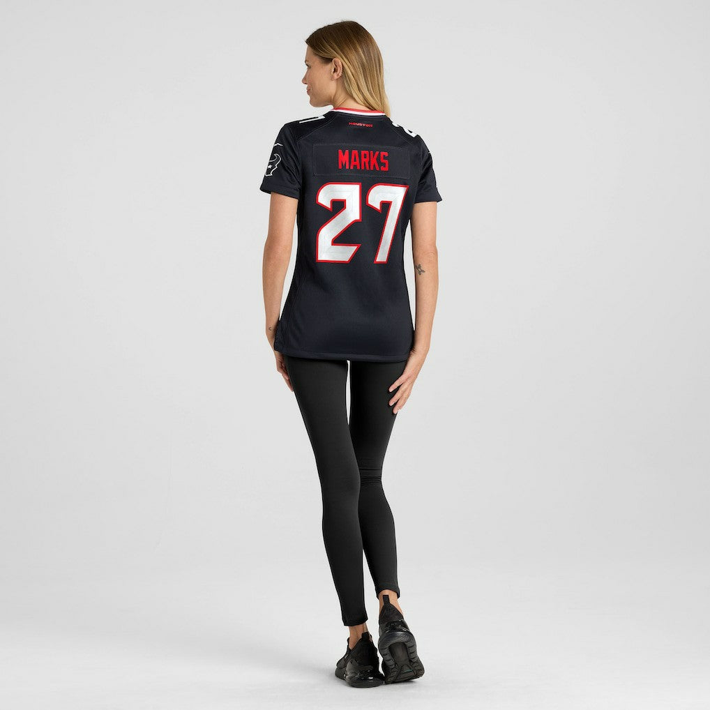 Woody Marks Houston Texans Women's Team Game Jersey Navy