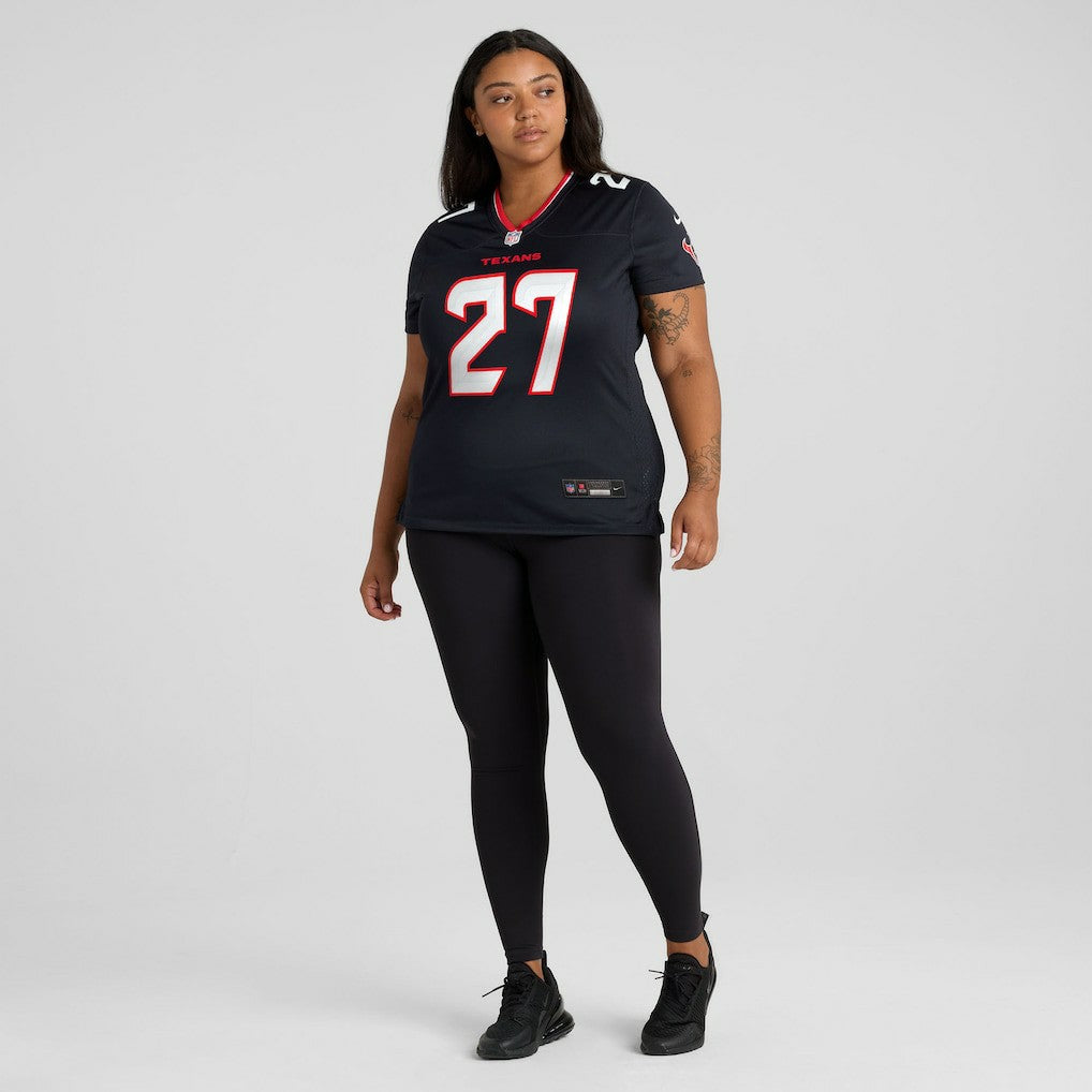 Woody Marks Houston Texans Women's Team Game Jersey Navy