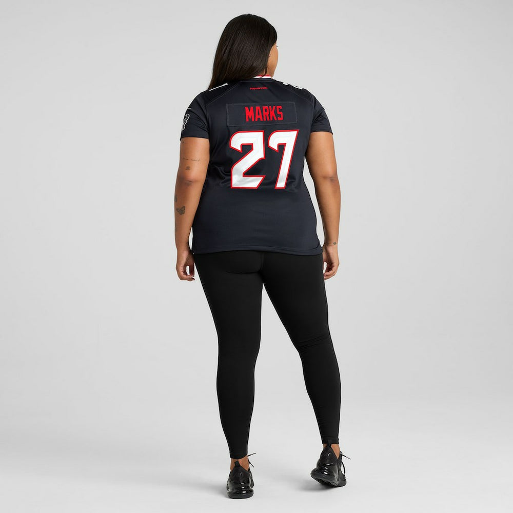 Woody Marks Houston Texans Women's Team Game Jersey Navy
