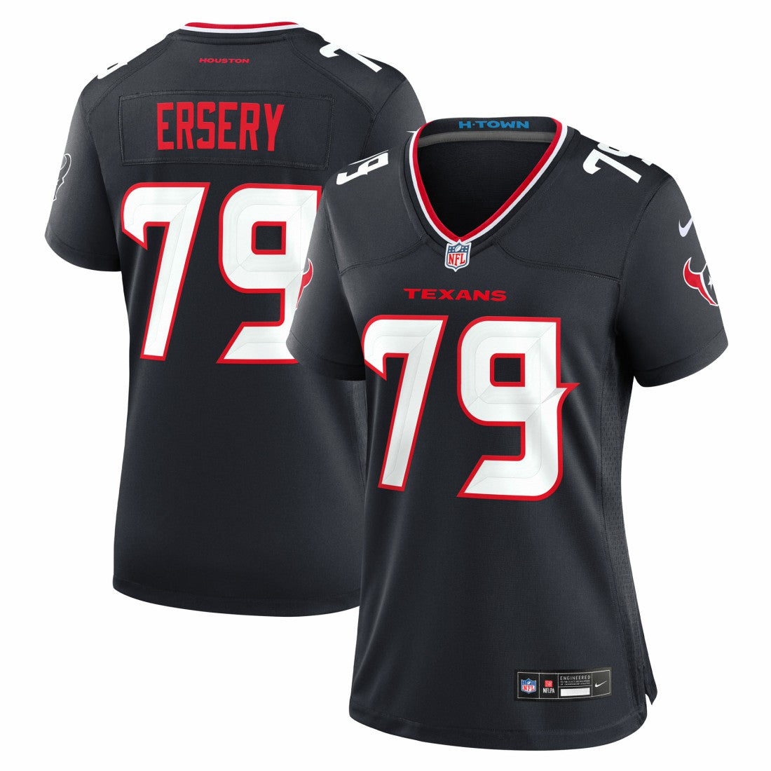 Aireontae Ersery Houston Texans Women's Team Game Jersey Navy
